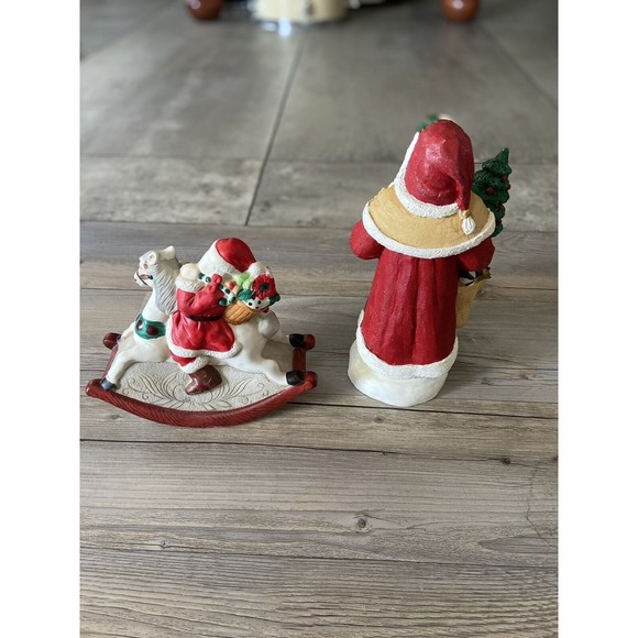 Vintage Christmas - Santa Clause Ceramic Statue / Music Box - Picture 4 of 4
